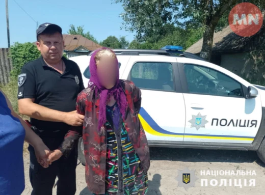 За 15 кілометрів від дому: ніжинські поліцейські розшукали зниклу жінку фото