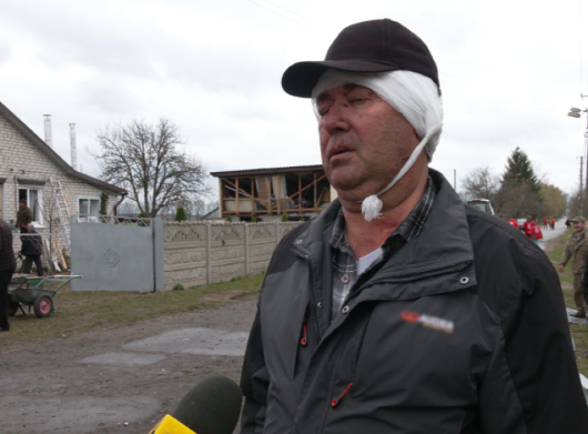 «Руку розірвало, але нічого»: місцеві жителі про атаку РФ по Ніжинському району