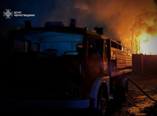 Російські дрони вдарили по енергетичній і залізничній інфраструктурі Чернігівщини