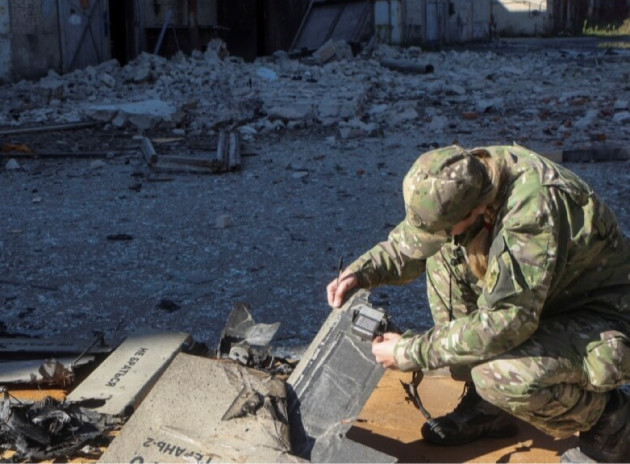 На Ніжинщині через падіння уламків БПЛа пошкоджено складське приміщення