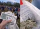 У Чехії з гелікоптера скинули мільйон доларів: тисячі людей збирали гроші (Відео)